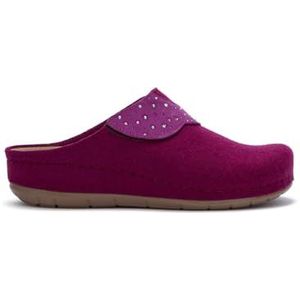 Scholl Bruges damespantoffels, 35 EU, Magenta, 35 EU