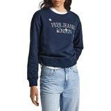 Pepe Jeans Vella Sweatshirt voor dames, Blauw (Dulwich), XS