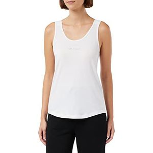 Champion C- Tech Small Script Logo Tanktop voor dames, Wit, XL