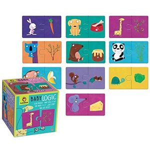 Ludattica 81844 Kinderpuzzel Que Comes, meerkleurig