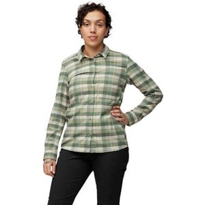 Fjallraven 86988-614-113 Singi Fjäll Shirt W T-Shirt Dames Patina Green-Chalk Wit Maat XL, Patina Green-Chalk White, XL