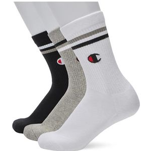 Champion Uniseks sokken voor volwassenen, Grigio (Melange Chiaro), 35-38 EU