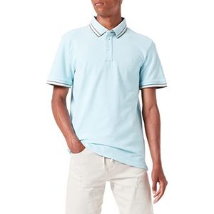 TOM TAILORherenPoloshirt1031623,30066 - Mint Haze Tweekleurige structuur,M