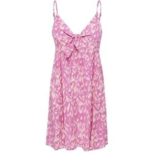 Onlnova Life Vis Jules Dress AOP, shocking pink, XS