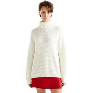 United Colors of Benetton Pullover voor dames, crèmewit 600, S
