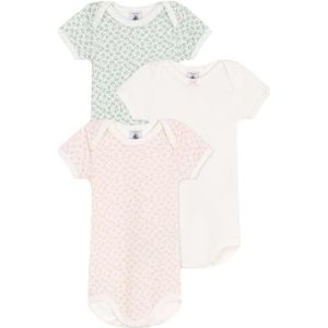 Petit Bateau - Rompertjes - Multi - Katoen - Set van 3