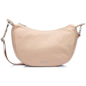 Mandarina Duck Mellow lederen hobo, dames, Warm Taupe