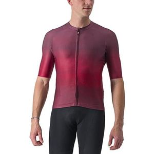 castelli T-shirt heren, bordeaux., XXL