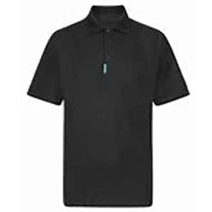 Portwest T722-WX3 Eco Polo Zwart-Medium T-shirt, M