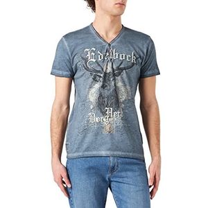 Stockerpoint Heren Berghero T-shirt, blauw (rook), S