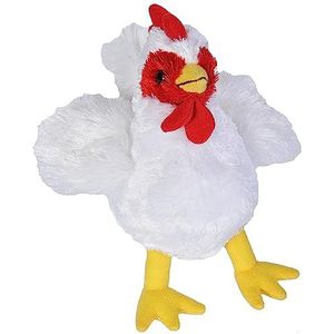 Wild Republic 18093, Chicken Hug'ems Zacht, Cadeaus voor Kinderen, Knuffel 18cm