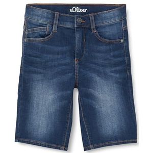 s.Oliver Bermuda jeans voor jongens, seattle slim fit, Blau, 152 cm (Slank)