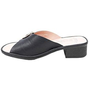 FLY London Elax964fly slippers voor dames, Zwart 000, 39 EU