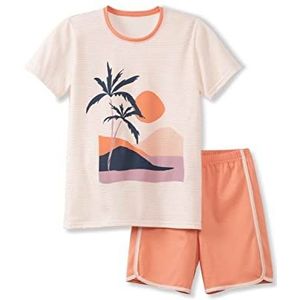 CALIDA Meisjespyjama voor meisjes, koraal reef, 152