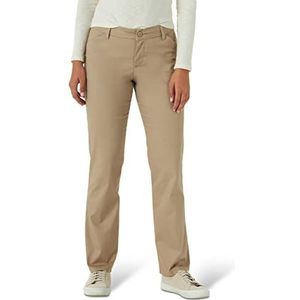 LEE Women's Wrinkle Free Relaxed Fit Straight Leg Pant