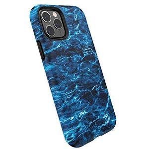 Speck Presidio Inked iPhone 11 Pro Hoes, Mossy Oak Elements Agua Marlin/Zwart