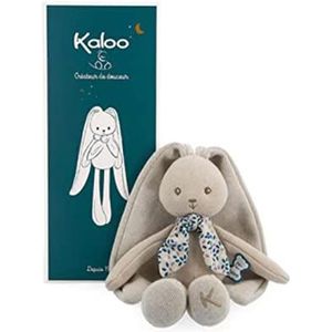 KALOO - Lapinoo K972204 Pluche haas voor baby's, twee materialen, jersey en tricot-weefsel, beige, superzacht materiaal, geschenkdoos, vanaf de geboorte,
