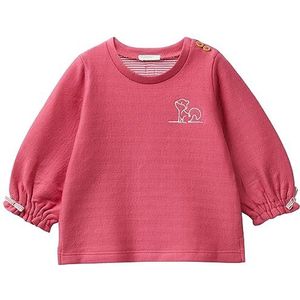 United Colors of Benetton meisjes jumpsuit shirt, Rosa Salmone 11f, 74 cm