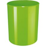 HAN Design-prullenbak i-Line, elegante afvalbak, hoogglanzende en stijlvolle vuilnisemmer voor het moderne kantoor, 13 liter volume, 18132-90, groen
