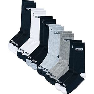 Levi's Unisex Lhn Box Tab High Cut 6 stuks Bl0269 kousen, jurk, blauwtinten, 31 EU