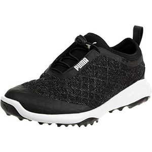 PUMA Brea Fusion Sport Golfschoenen voor dames, Zwart Puma Black White 03, 38.5 EU