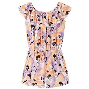 NAME IT Meisjes Nkfvinaya Ss Playsuit Fffff Noos Jumpsuit, roze, 164, roze, 164 cm