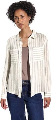 Street One - Overhemdblouse - Gestreept - Lichtgewicht Linnen
