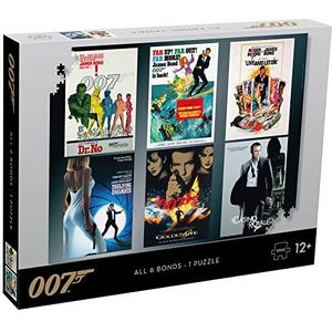 James Bond Puzzle Actor Debut 1000 Piece Jigsaw Puzzle Game