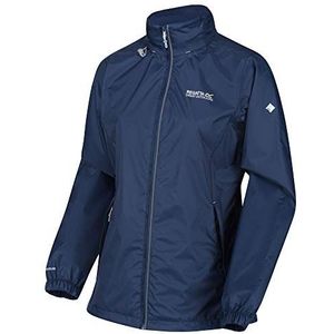 Corinne IV waterdichte ademende shelljas met verborgen capuchon en zakken met rits