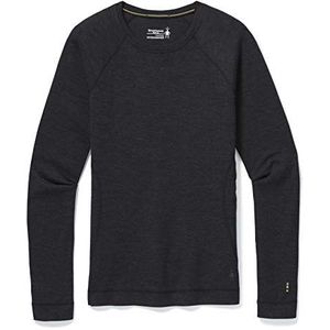Smartwool Dames Dames Merino 250 Baselayer Crew Boxed Thermal Tops, Charcoal Heather, XS