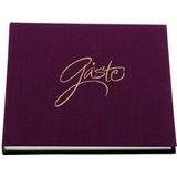 Rössler 18781002724 - Forever - gastenboek, 192 pagina's, grootte: 21 x 21 cm, betovering/rosso, 1 stuk