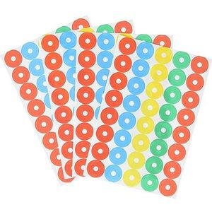 AVERY Zweckform 3055 versterkingsringen (folie, scheurvast), 160 stickers, kleurrijk
