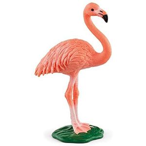 schleich WILD LIFE Flamingo, vanaf 3 jaar, 14849 - Speelfiguur, 6 x 3 x 9 cm