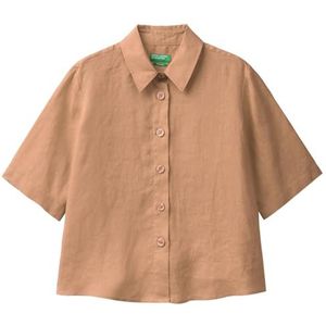 United Colors of Benetton hemd 5bml5qb75 dames, Beige 193, XL