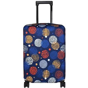 Explore Land Reisbagagehoes kofferbeschermer past op 18-32 inch bagage, Kleur licht, M (23-26 inch luggage)