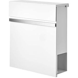 AMARE - Series 5 - Brievenbus - Wit - XXL 37 x 41 x 13 cm