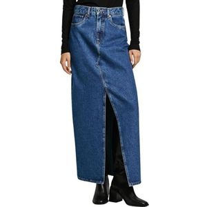 Pepe Jeans - Lange Spijkerrok - Denim - Dames