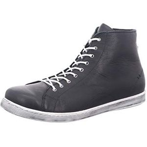 Andrea Conti Dames 0347883 Sneaker, Schwarz/Weiß, 10 UK, Schwarz Weiß, 43 EU