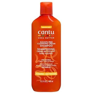 Cantu - Hydraterende Shampoo - 400 ml - Sulfaatvrij - Voor Krullen en Gestructureerd Haar