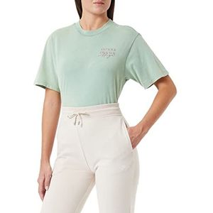 HUGO Vintage T-shirt voor dames, Open Green375, S