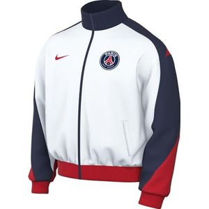 Nike Jas Paris Saint-Germain Heren Dri-Fit Strike Anthm Jkt, White/Midnight Navy/University Red, FN9799-100, M