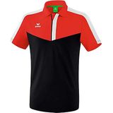 Erima heren Squad Sport polo (1112012), rood/zwart/wit, XL