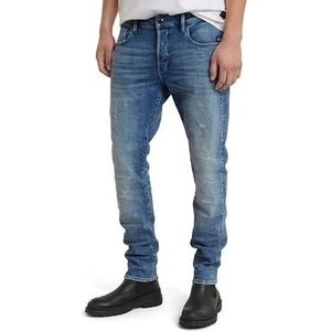 G-Star Raw 3301 Slim Jeans Jeans heren,blauw (Sun Faded Blue Donau Restored 51001-d441-g644),27W / 30L