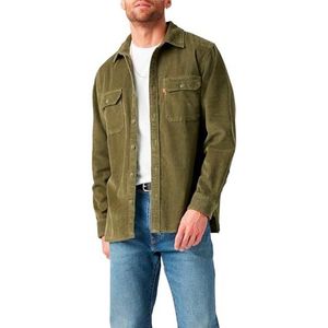 Levi's Jackson Worker overhemd voor heren, groen (olive night), M