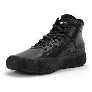 BRANDBLACK Capri, uniseks sneakers voor volwassenen, Black Crinkle, maat 46, Zwarte crinkle