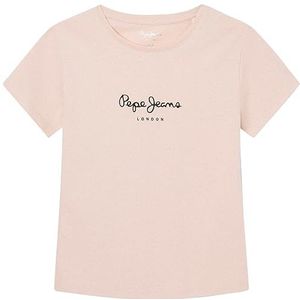 Pepe Jeans Wenda Winter T-shirt voor dames, roze (Ash Rose), 4 Jahre