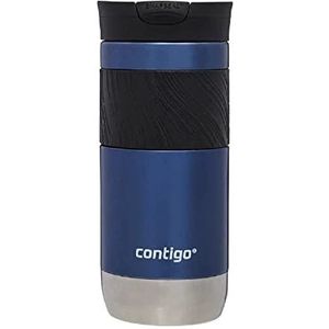 Contigo Byron 2.0 thermosbeker, roestvrijstalen geïsoleerde beker, koffiekop voor onderweg, 100% lekvrij, vaatwasmachinebestendig deksel, BPA-vrij, blijft tot 6 uur warm, 470 ml
