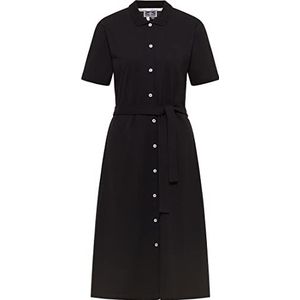 DreiMaster Maritim Dames jerseyjurk Bridgeport jurk, zwart, M
