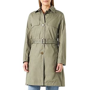 Camel Active Womenswear Dames 310130/1F42 Coat, Dames Kleding, kaki, 38