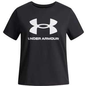 Under Armour - Functioneel Shirt - Zwart/Wit - Kwartmouw